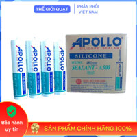 [HỎA TỐC] Thùng 25 chai keo silicone Apollo A500 (trong - trắng sữa) - Hàng chính hãng