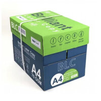 [HỎA TỐC] Thùng 5 tập Giấy in A4 BLC ĐL70gsm - Xuất xứ indonesia