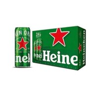 (Hỏa Tốc) Thùng bia Heineken xanh lon cao 330ml x 24 lon
