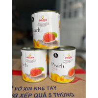 Hoả tốc THÙNG ĐÀO ngâm đóng hộp thương hiệu GOLDEN ( miếng to, giòn)
