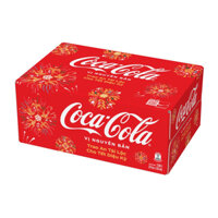 (Hỏa Tốc) Thùng nước ngọt Coca Cola vị nguyên bản 320ml x 24 lon