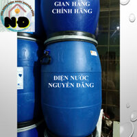 [Hỏa Tốc] Thùng phi nhựa cũ 60l, thùng phuy xanh 60l , thùng đựng nước 60l,.(mới 90%) (Đai + Kiềng)