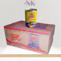 [Hỏa tốc] Thùng Sữa đặc 500g (mẫu mới) có đường Dairy Champ (48 lon/thùng)