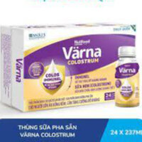 (Hỏa Tốc) Thùng sữa non Colostrum Värna - Sữa Cho Người Già Tăng Cường Đề Kháng 24 chai