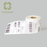 [Hỏa tốc] [Toàn quốc] DECAL THƯỜNG IN MÃ VẠCH, IN TEM, CUỘN 100X150X50M (GIẤY IN VẬN ĐƠN, MÃ VẬN CHUYỂN) 320 TEM