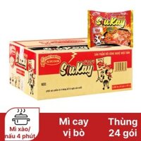 [HỎA TỐC TPHCM] 1 THÙNG MÌ SIUKAY VỊ BÒ, GÀ, HẢI SẢN THÙNG SIUKAY BÒ MỚI THÙNG MÌ BÒ