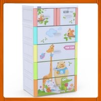 Hỏa tốc Tủ nhựa Duy Tân Tabi L cỡ to nhất 5 tầng 6 ngăn NHIỀU MẪU( nguyên thùng chưa lắp, rất gọn nhỏ)