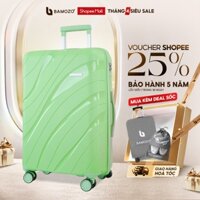 HỎA TỐC Vali Du Lịch Nancy Bamozo Size 28 Cao Cấp, Vali Kéo Nhựa PP Chống Vỡ
