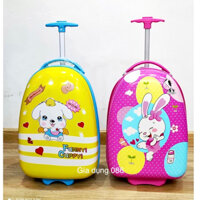 [Hoả tốc] Vali kéo cho bé hình trứng 16inch, Vali trẻ em vinamilk