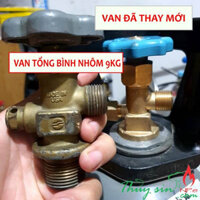[HỎA TỐC] Van tổng bình nhôm Mỹ | Van tổng bình gas 11.4 | Van bình nhôm 9kg | Van bình CO2 bia hơi