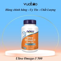 [HOẢ TỐC] Viên uống Vitamin Now Ultra Omega-3 500 EPA/250 DHA nhập khẩu Mỹ bảo vệ mắt, trí não