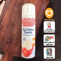[Hỏa tốc] Whipping cream  làm bánh kem Paysan Breton có đường- dạng xịt 241ml - DL05