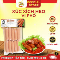 [Hỏa tốc] Xúc Xích Vị Phố (Bịch 1kg) - Đồ Ăn Vặt Vỉa Hè, Cá viên chiên ăn vặt, Tiện Lợi, Giá rẻ - Loại ngon
