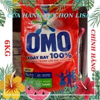 [HỎA TỐC]Bột giặt Omo đỏ sạch cực nhanh 6kg