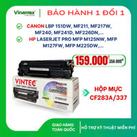 [HỎA TỐC]Hộp mực máy in Canon 241d/ 241dw/ 221D/ 151DW (mã CF283A/337), V-TECH, đã có sẵn mực
