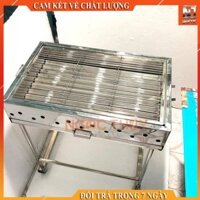 [Hỏa tốc]Lò nướng inox ngoài trời chân cao có bánh xe nhiều kích cỡ