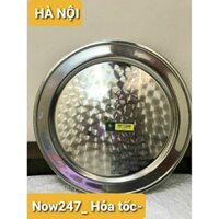 (Hỏa tốc_Now247)Mâm tròn inox 304 Vietcook chính hãng đủ size 40_44_48_52_56 cm ,mâm cơm inox