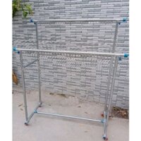 [HOẢ TỐC]Sào phơi đồ Sắt sơn tĩnh điện dày ống phi 25 to chắc chắn phơi ngoài trời thoải mái ko gỉ sét