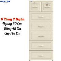 💥{Hoả Tốc}💥Tủ Nhựa Duy Tân 6 Tầng- 7 Ngăn Vân Gỗ Cao Cấp 🌱 Tổng Kho Sài Gòn 1 🌱