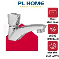 [HỎA TỐC]Vòi rửa mặt, Vòi lavabo lạnh đồng thau crom bóng cao cấp, vòi tay gạt RX-LBD7