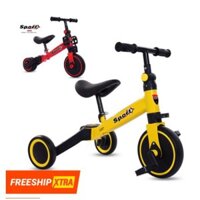 [HỎA TỐC]Xe đạp ba bánh đa năng kiêm xe chòi chân Happy baby& SPORT xe thăng bằng cho bé.