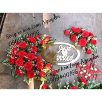 Hoa trang trí xe cưới