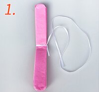 Hoa tú cầu giấy trang trí nhiều màu, nhiều kích thước dạng tép giấy - tím - 8cm