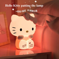 Hoa Văn Mới Sanrio Hello Kitty Paipai Đèn Phòng Ngủ Đầu Giường Có Bầu Không Khí Ngủ Sạc Điều Khiển Từ Xa Đèn Ngủ Quà Tặng Sinh Nhật Bé Gái