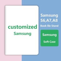 Hoa Văn Tùy Chỉnh Cho Samsung Galaxy Tab A 8 2019 Ốp Lưng SM-T290 SM-T295 Coque Gấp Dành Cho Samsung Tab A8 S Pen P200 P2