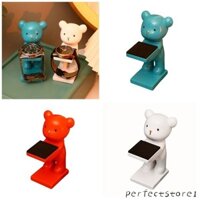 Hoàn hảo Độc Đáo Đồng Hồ Nhựa Vòng Tay Đứng Gấu Thiết Kế Trang Sức Tổ Chức Cho Máy Tính Để Bàn