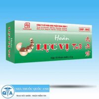 Hoàn lục vị Tw3 – điều trị đau lưng mỏi gối