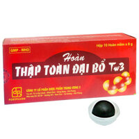 Hoàn Thập Toàn Đại Bổ TW3, bồi bổ cơ thể suy nhược, người mới ốm dậy, khí huyết hư