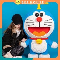 [HOÀN TIỀN  6%]Bộ sưu tập đồ chơi xếp hình lắp ráp con gái mô hình doremon thỏ tim Steallou zootopia