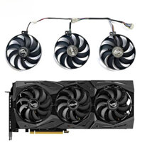 Hoàn toàn mới 88MM 7PIN T129215Quạt GPU SU RX5700XT cho ASUS Radeon RX5600XT 5700 5700XT ROG STRIX OC thay thế card đồ họa