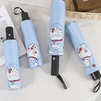 Hoàn toàn tự động Doremon Sunny Umbrella Dual-Sử dụng dành cho nữ Tấm che nắng nam Chống tia cực tím Stu