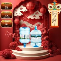 [HOÀN VỎ 20K] COMBO 2 BÌNH - Nước uống tinh khiết WOW / Nước kiềm đóng bình FOY 19L - 2IN1 FOYHN