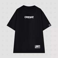 [Hoàn xu 50%] Tee basic ss1 CREWZ áo thun tay lỡ unisex Local Brand - AO_THUN_DVR (V427)