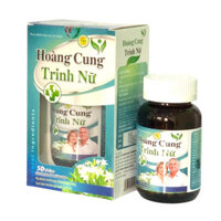 HOÀNG CUNG TRINH NỮ - Hộp 50 Viên - Phụ Nữ Bị U Nang , U Xơ Tử Cung, Nam giới U Xơ Tiền Liệt Tuyến, Vinaphar