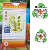 hoàng thống phong lọ 60v phòng ngừa tái phát bệnh gout