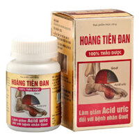 Hoàng Tiên Đan, hỗ trợ giảm gout cấp và mạn tính