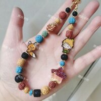 Hoàng Tử Bé Chủ Đề Series Điện Thoại Di Động Dây Xích Little Fox Planet Hoa Hồng Đá Núi Lửa Séc Kính Keo Hạt 3.3