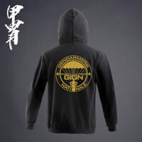 Hoạt Động Đặc Biệt Đội Chủ Đề GIGN Huấn Luyện Dòng Người Hâm Mộ Quân Sự Chiến Thuật Gió Có Mũ Trùm Đầu Áo Len 110