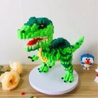 Hoạt Động Khủng Long Đồ Chơi Trẻ Em 9002 Doremon Quy Mô Lớn Chèn Giống Thỏ Trắng Nhỏ Lego Đảm Bảo Chất Lượng