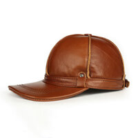 Hoạt Động Thứ Hai Thu Đông Trung Niên Người Cao Tuổi Giải Trí Ngoài Trời Ấm Áp Chính Hãng Mũ Da Nam Lớp Đầu Tiên Da Bò Chuyển Tiếp Mũ Nữ Top Hat