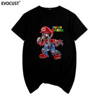 Hoạt Hình Anime Nhật Bản Cổ Điển Trò Chơi Zombie Ngộ nghĩnh Giả Nam Nữ Áo Thun Tay Ngắn