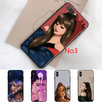 Hoạt Hình Ariana Grande Silicone Mềm Cho Samsung Galaxy S6 S7 Edge S8 S9 S10e Plus Note 8 9 10 Plus J8 j4 J6 Plus