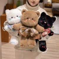 Hoạt Hình Bánh Lạnh Mèo Con Sang Trọng Đồ Chơi Trẻ Em Gấu Bông Quà Tặng Sinh Nhật Mèo Dễ Thương Thú Cưng Búp Bê