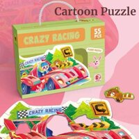 Hoạt Hình Bộ Đồ Chơi Xếp Hình Khủng Long Bằng Giấy Dành Cho Trẻ Em