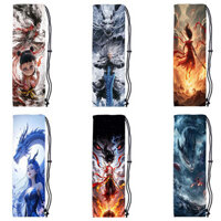 Hoạt Hình Cầu Lông Túi Sinh Viên Nhẹ Dung Tích Lớn Một Vai Chuyên Nghiệp Vợt Cầu Lông Túi Bảo Quản