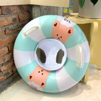 Hoạt Hình Cho Bé Bơi Vòng Ống Bơi Ghế Có Tay Cầm Cho Trẻ Em Bơi Trẻ Em Phao Bể Bơi Bồn Tắm Nước Chơi Thiết Bị Đồ Chơi
